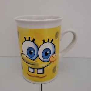 Spongebob Squarepants Coffee Mug Nickelodeon Viacom Two Face